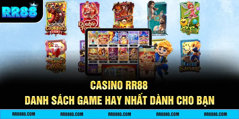 Top trò chơi đỉnh tại Casino RR88
